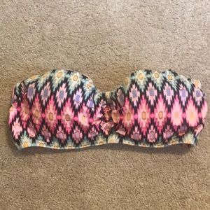 Victoria secret bandeau bikini top 34B / medium